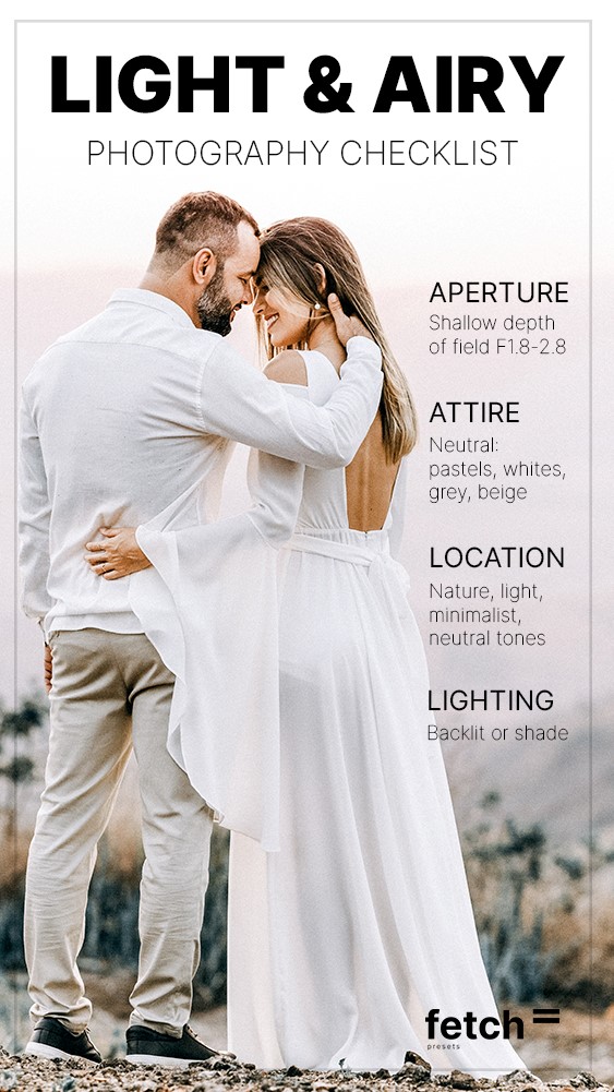 Light and Airy Photography Checklist